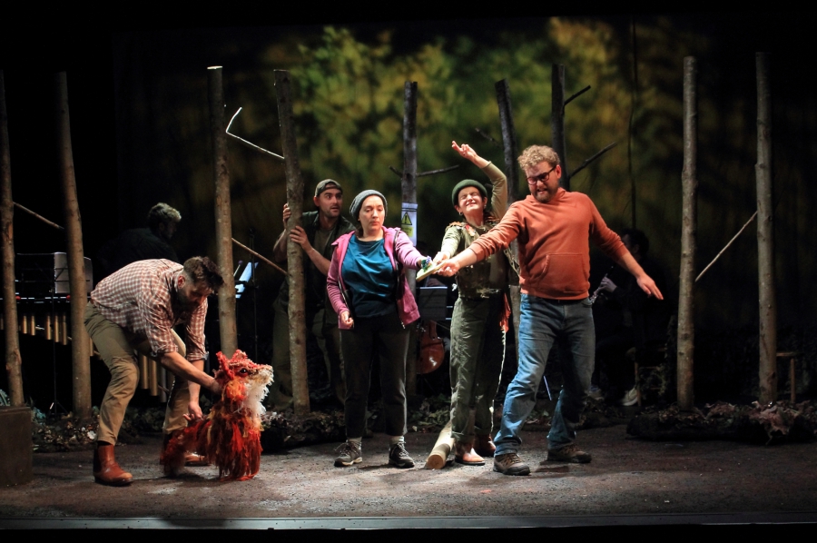 The Vanishing Forest, Rachel Baynton - Set and Costume Designer, English Touring Opera, UK Tour, Polka Theatre