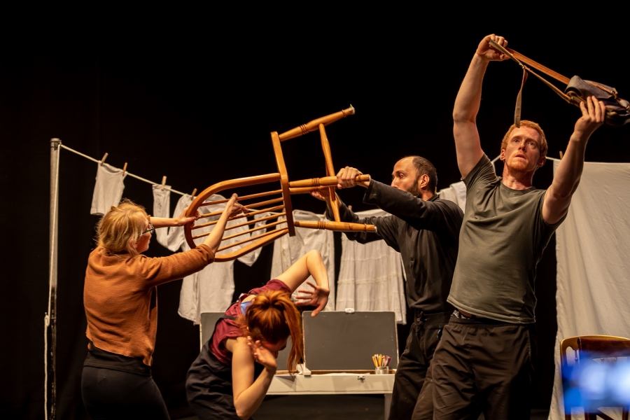 The Day War Came, Rachel Baynton - Set and Costume Designer, Between the Blue and the Green, Marlowe Theatre